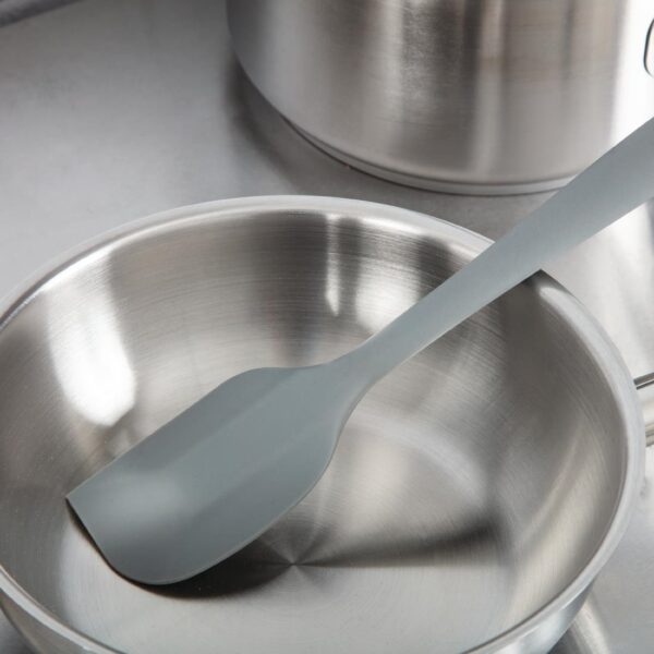 Vogue Silicone High Heat Large Spatula Grey - 280mm - Image 4
