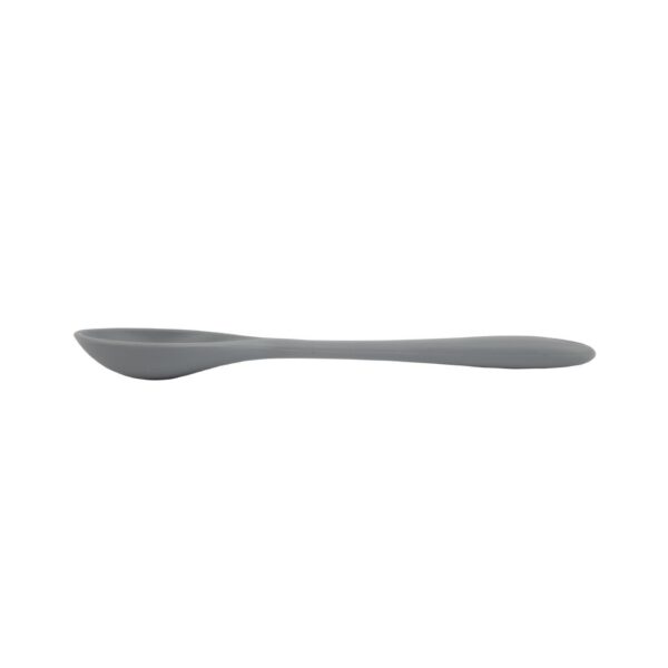 Vogue Silicone High Heat Cooking Spoon Grey - 275mm 10 3/4" - Image 3