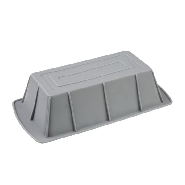 Vogue Silicone High Heat Flexible Loaf Pan - 255x130x60mm - Image 2