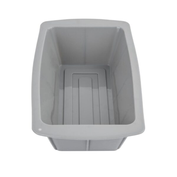 Vogue Silicone High Heat Flexible Loaf Pan - 255x130x60mm - Image 4