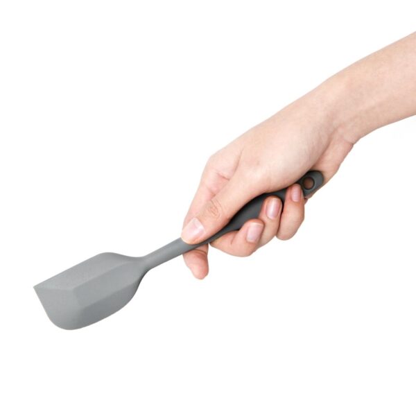Vogue Silicone High Heat Mini Scraper Grey - 205mm 8" - Image 2