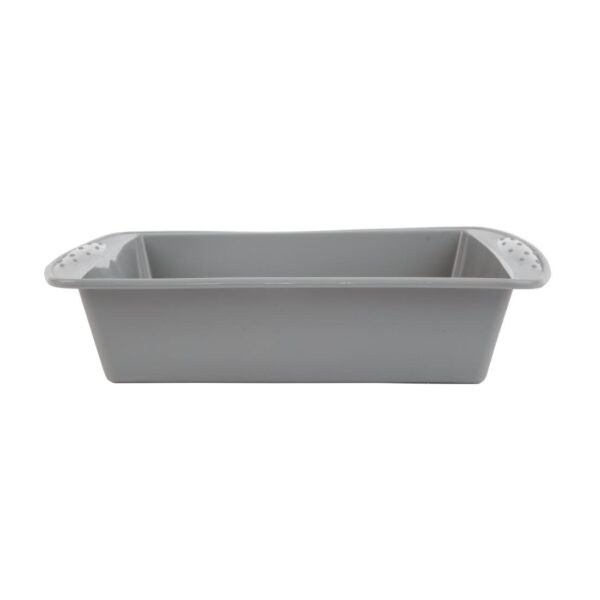 Vogue Silicone High Heat Flexible Square Bake Pan - 245x245mm 9 1/2x9 1/2" - Image 2