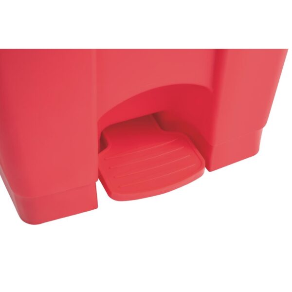 Jantex Kitchen Pedal Bin Red - 45Ltr - Image 5