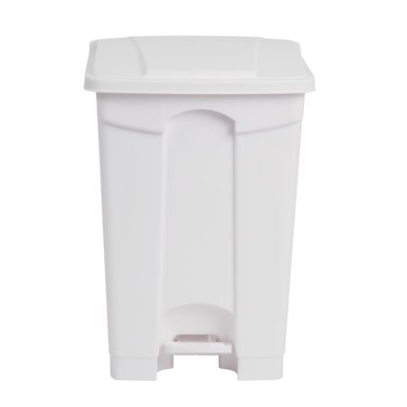 Jantex Kitchen Pedal Bin White - 45Ltr