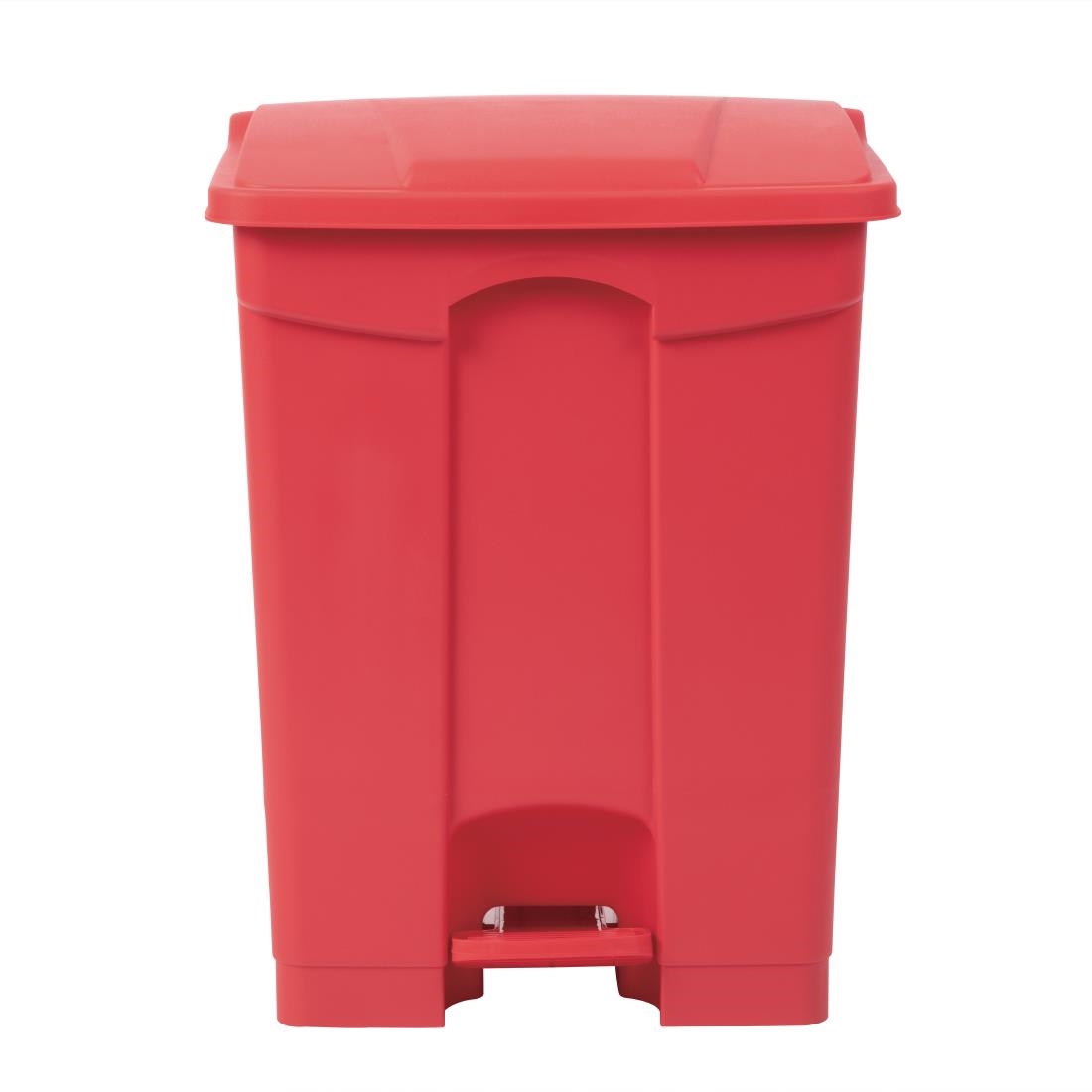 Jantex Kitchen Pedal Bin Red - 65Ltr