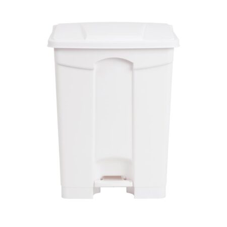 Jantex Kitchen Pedal Bin White - 65Ltr