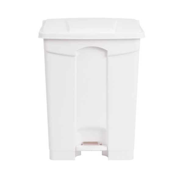 Jantex Kitchen Pedal Bin White - 65Ltr