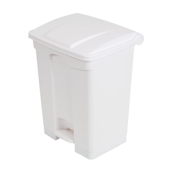 Jantex Kitchen Pedal Bin White - 65Ltr - Image 2