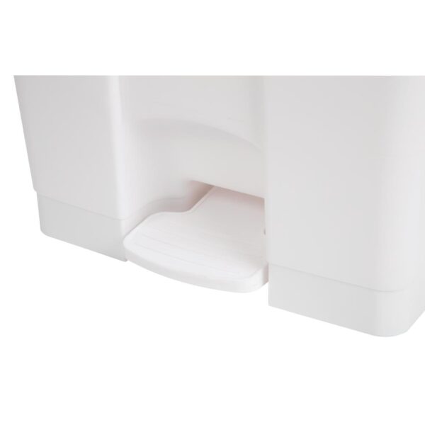 Jantex Kitchen Pedal Bin White - 65Ltr - Image 4