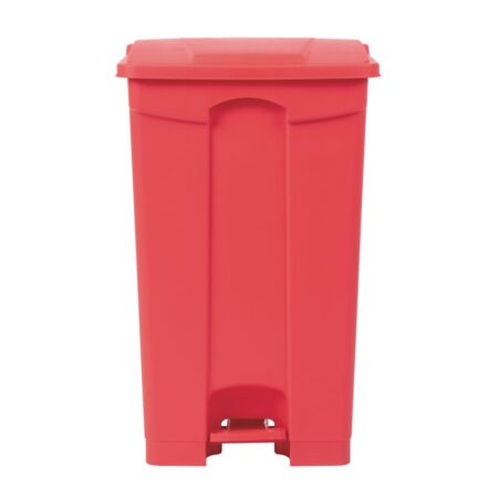 Jantex Kitchen Pedal Bin Red - 87Ltr