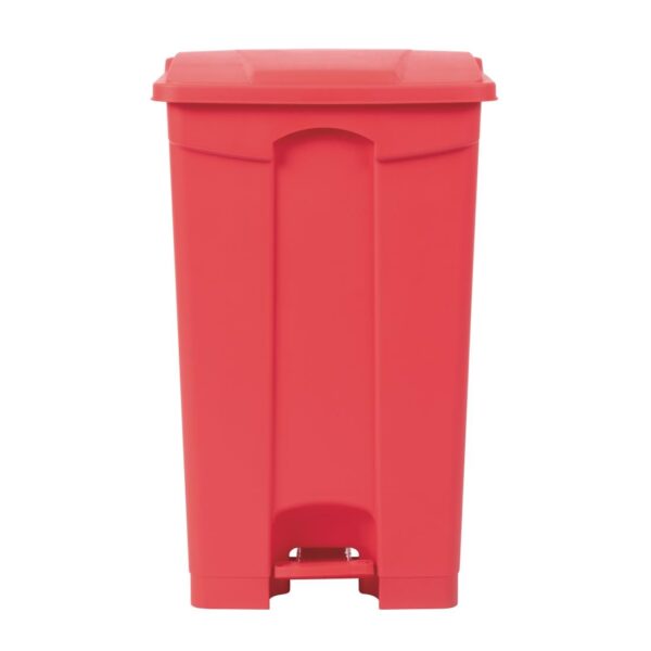 Jantex Kitchen Pedal Bin Red - 87Ltr