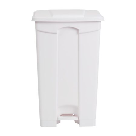 Jantex Kitchen Pedal Bin White - 87Ltr