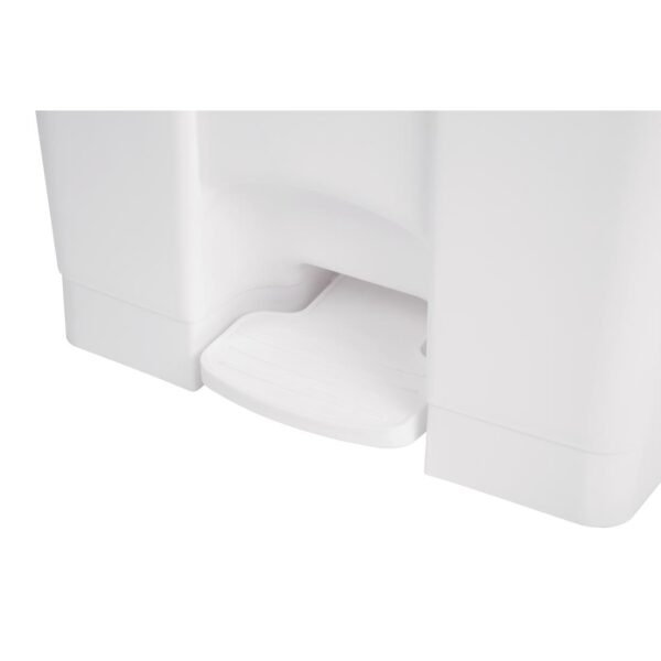 Jantex Kitchen Pedal Bin White - 87Ltr - Image 4