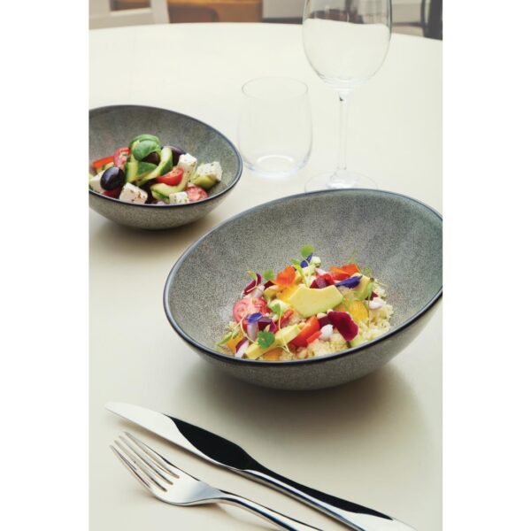 Olympia Mineral Sloping Bowl - 178mm 7" 430ml 15oz (Box 6) - Image 4