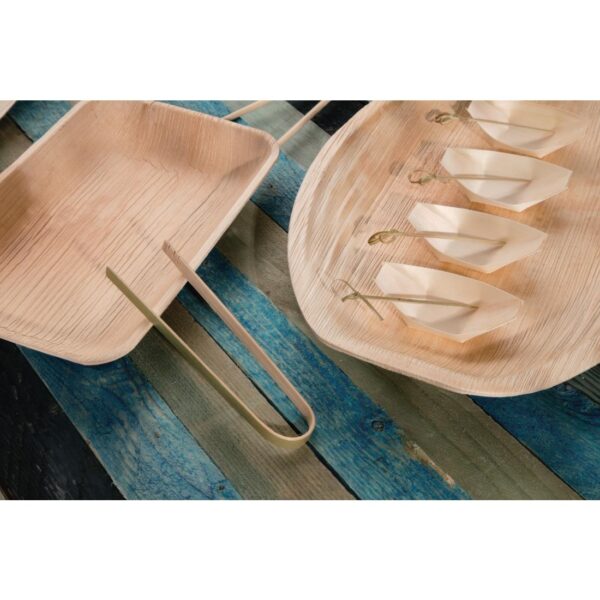 Fiesta Compostable Bamboo Tong - 160mm (Pack 50) - Image 7