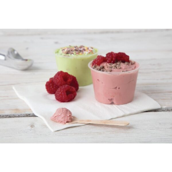 Fiesta Compostable Birch Wooden Ice Cream Scoop - 96mm (Pack 100) - Image 3