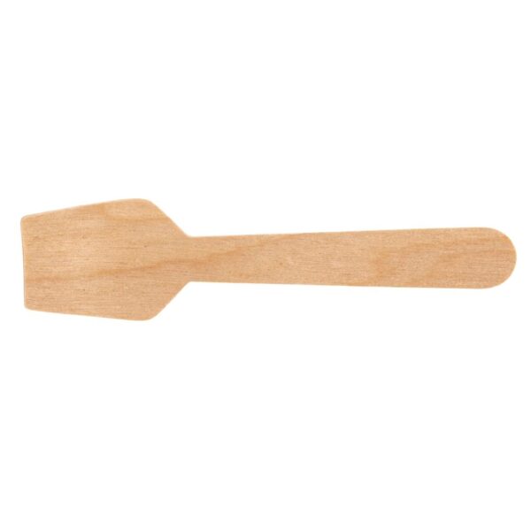 Fiesta Compostable Birch Wooden Ice Cream Scoop - 96mm (Pack 100) - Image 6