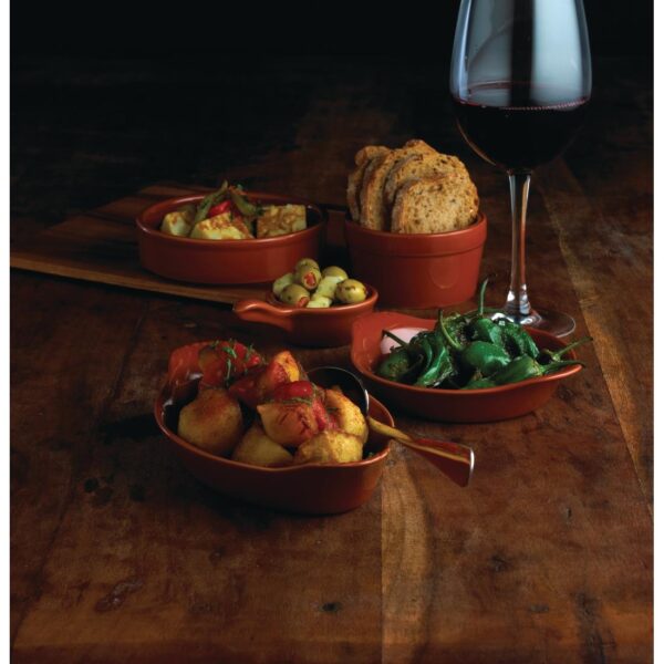 Olympia Tapas Stacking Dish Rustic - 102mm 4" 20mm (Box 6) - Image 6