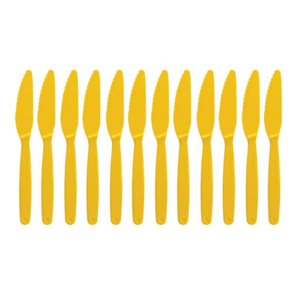Olympia Kristallon Polycarbonate Knife Yellow - 180mm (Pack 12) - Image 4