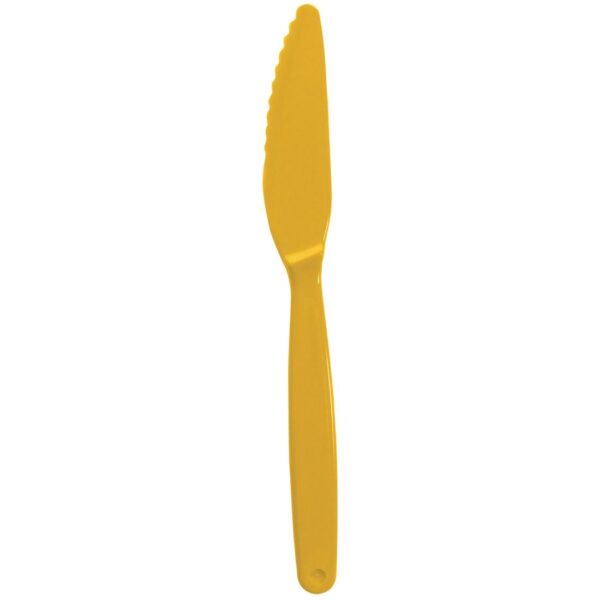 Olympia Kristallon Polycarbonate Knife Yellow - 180mm (Pack 12) - Image 2