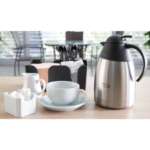 Olympia Vacuum Jug St/St Domed Lid - 1.5Ltr 'TEA' - Image 3