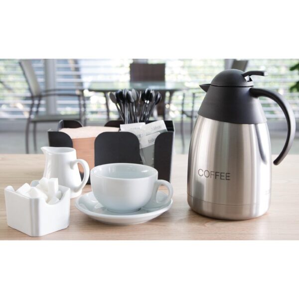 Olympia Vacuum Jug St/St Domed Lid - 1.5Ltr 'COFFEE' - Image 3