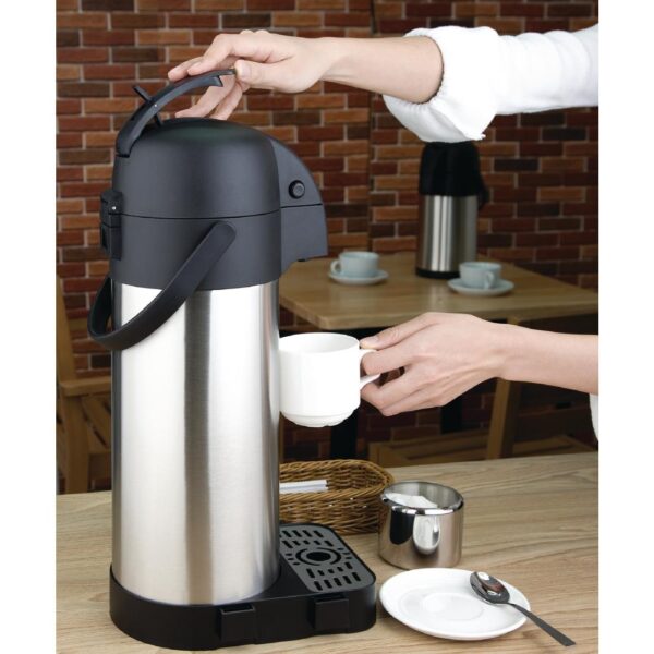 Lever Action Airpot St/St Double Wall - 4Ltr - Image 7