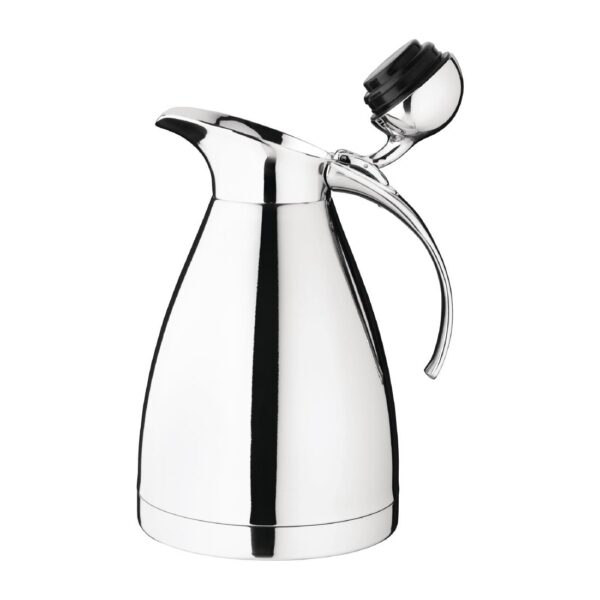 Olympia Vacuum Jug St/St Double Wall hinged lid - 1Ltr - Image 2