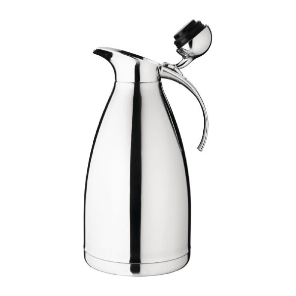 Olympia Vacuum Jug St/St Double Wall hinged lid - 2Ltr - Image 2