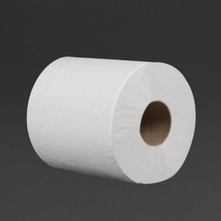 Jantex Centre Feed Roll White 2ply 480 sheets (Pack 6)