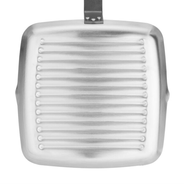 Vogue Non Stick Square Ribbed Skillet Pan Teflon Platinum Plus - 240mm 9 1/2" - Image 4