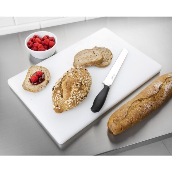 Hygiplas Extra Thick Low Density Chopping Board White - 450x300x20mm - Image 4