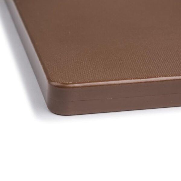 Hygiplas Extra Thick Low Density Chopping Board Brown - 450x300x20mm - Image 7