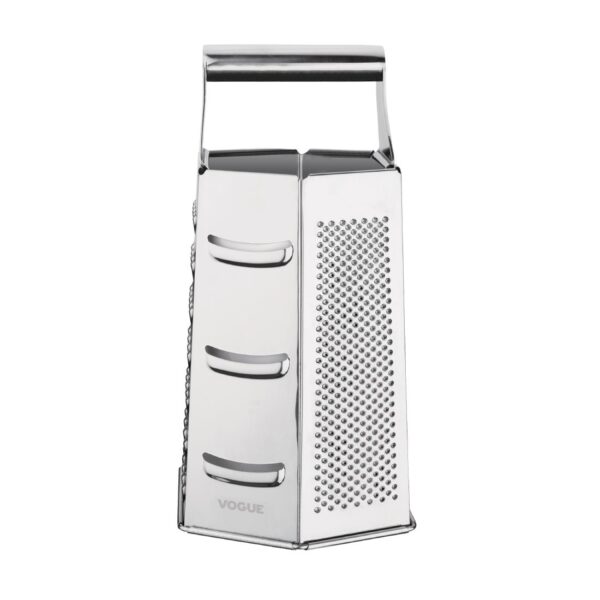 Vogue Box Grater St/St - 230mm 9" (6 Way) - Image 3