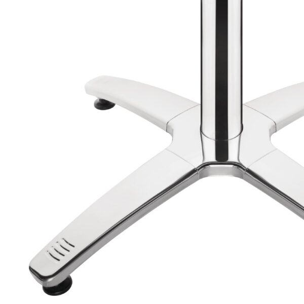 Bolero Aluminium 4 leg Table Base - Image 3