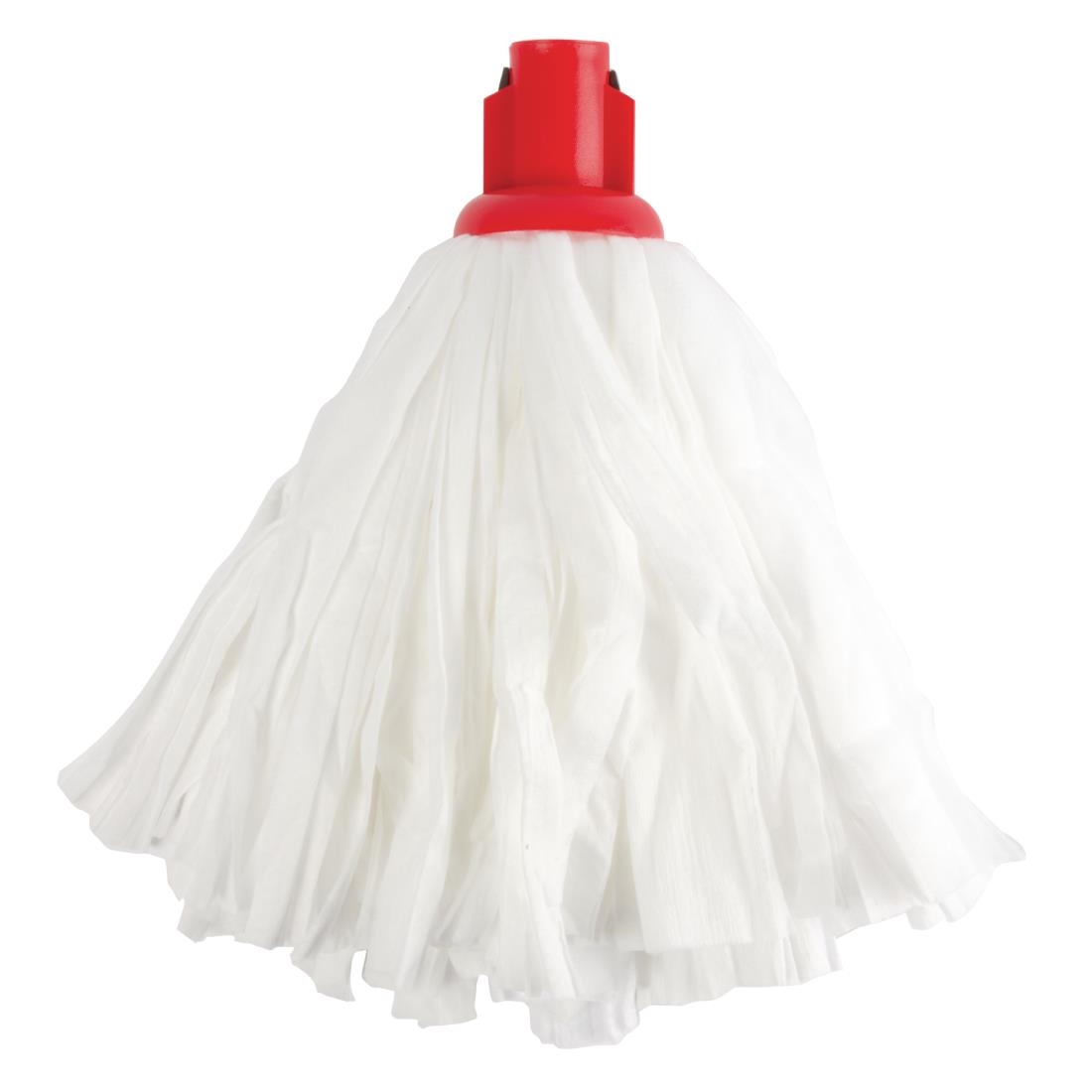 Jantex Standard Big White Socket Mop Red - 120g 4.2oz