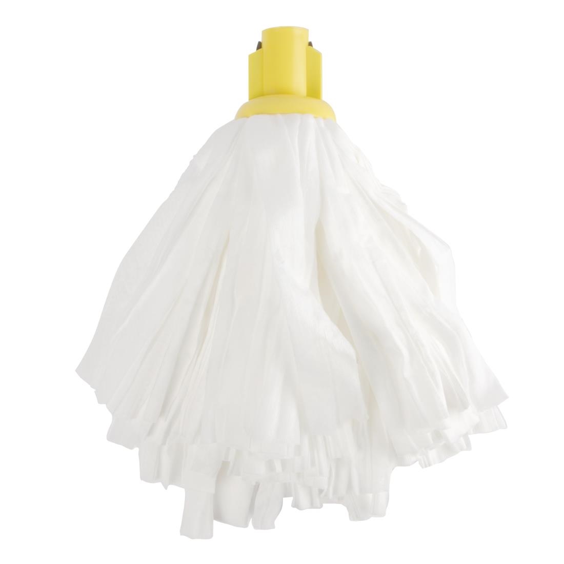 Jantex Standard Big White Socket Mop Yellow - 120g 4.2oz