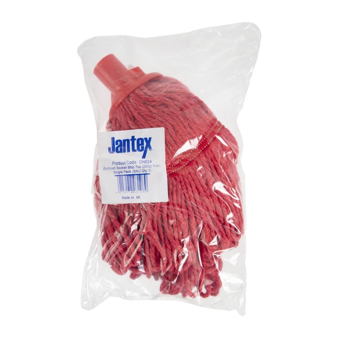 Jantex Bio Fresh Socket Mop Red 200g 7oz - Image 6