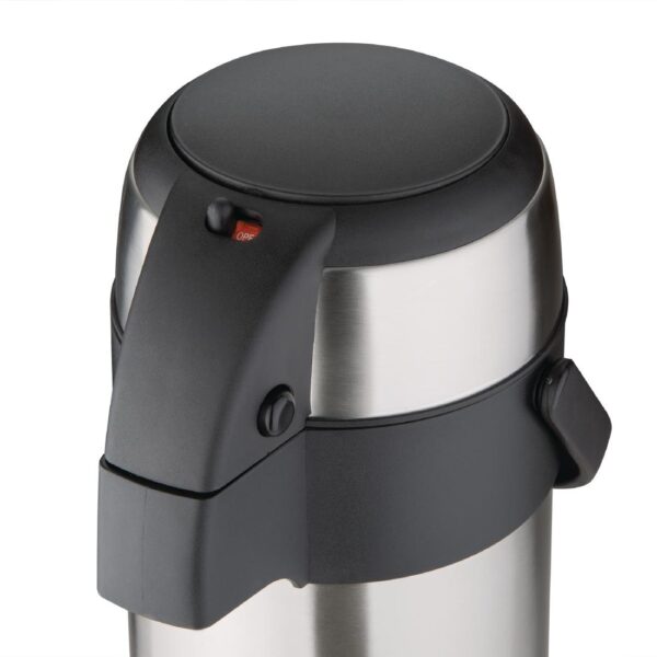 Airpot St/St - 3Ltr 'COFFEE' - Image 3