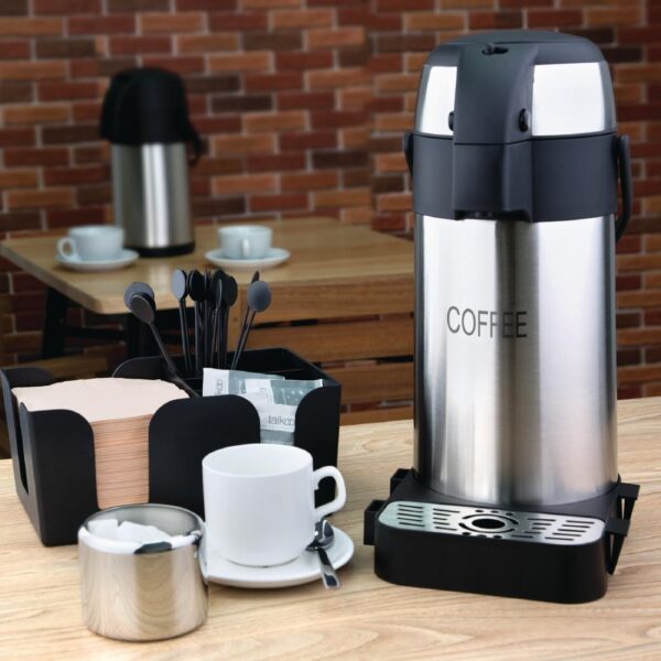 Airpot St/St - 3Ltr 'COFFEE' - Image 5