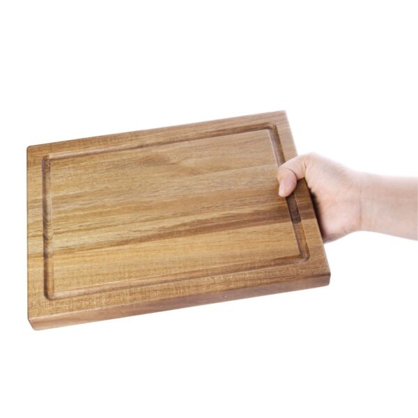 Steak Board Acacia Small - 260x190mm 10.2x7.5" - Image 3