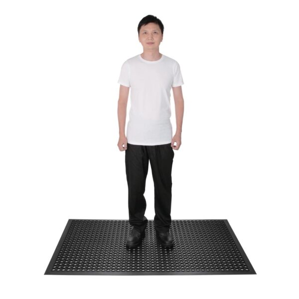 Jantex Rubber Anti-Fatigue Mat - 900x1500mm - Image 4