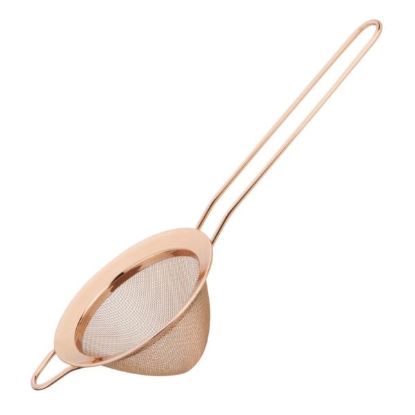 Olympia Copper Barware Mesh Strainer - Image 3