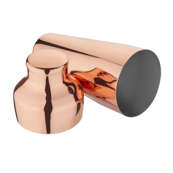 Olympia Copper Barware Cocktail Shaker - 550ml - Image 5