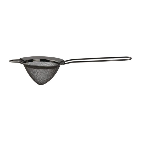 Olympia Gunmetal Barware Mesh Strainer - Image 2