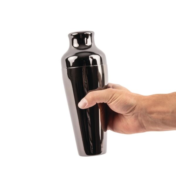 Olympia Gunmetal Barware Cocktail Shaker - 550ml - Image 4