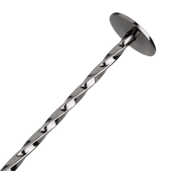 Olympia Gunmetal Barware Mixing Spoon - Image 4