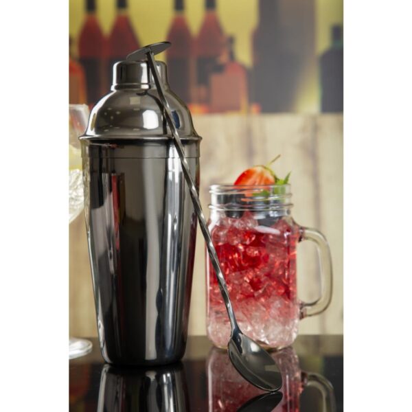 Olympia Gunmetal Barware Mixing Spoon - Image 7
