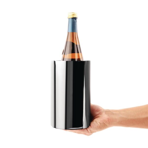 Olympia Gunmetal Barware Wine Cooler Double Wall - Image 4