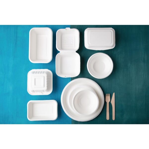 Fiesta Compostable Bagasse Round Plate 10" (Pack 50) - Image 9